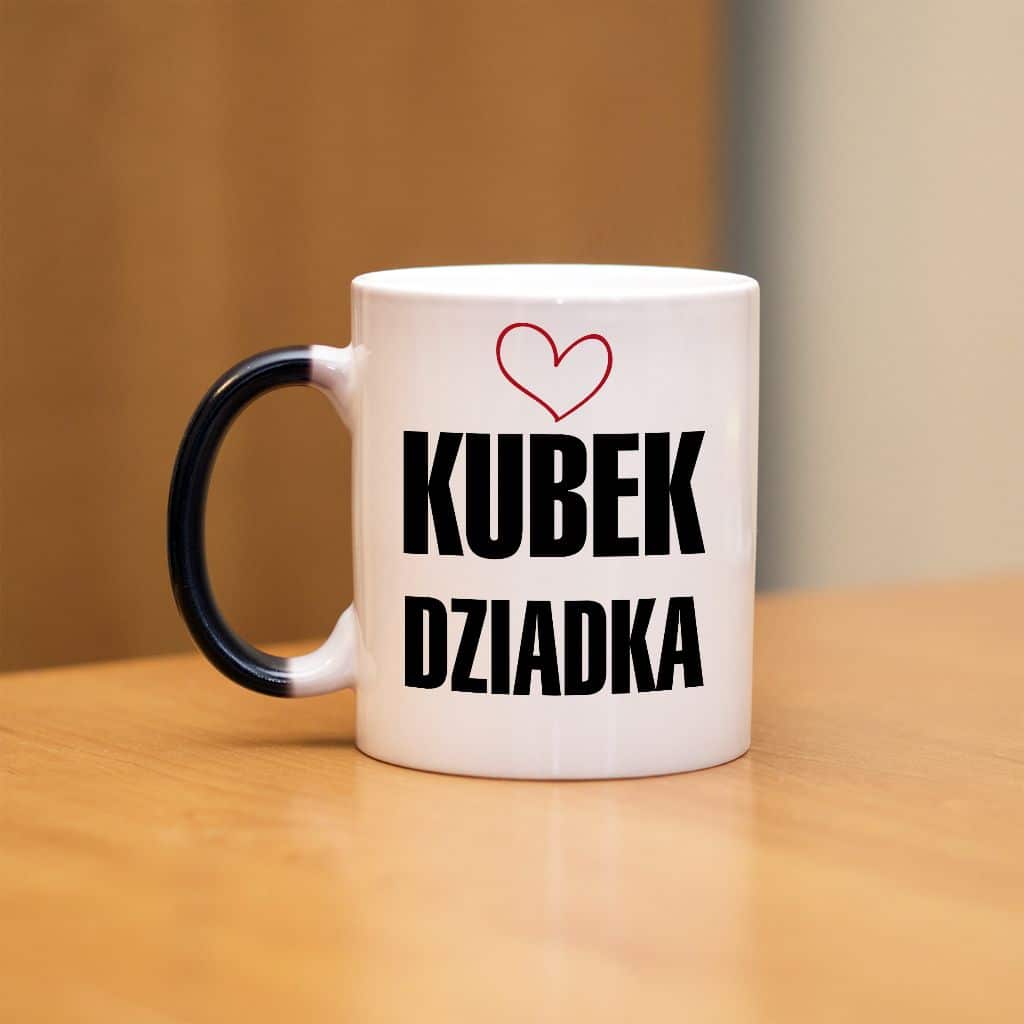 Kubek z napisem Kubek Dziadka - zdjęcie 3