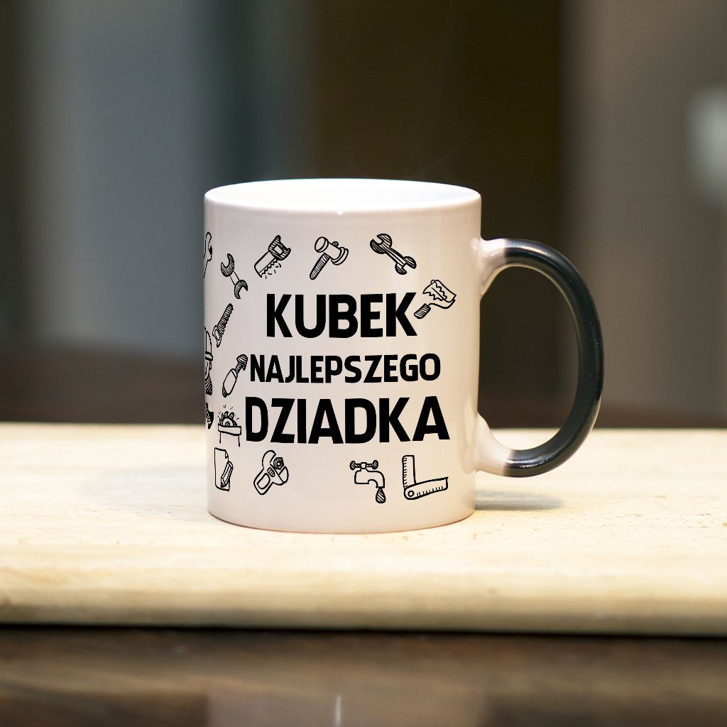 Kubek Najlepszego Dziadka Majsterkowicza - zdjęcie 6