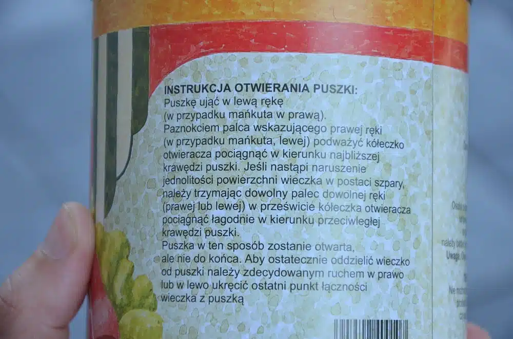 Pakowanie koszulki/fartuszka w puszkę BIGOS - zdjęcie 5