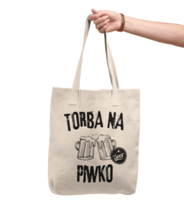 Torba bawełniana na piwko