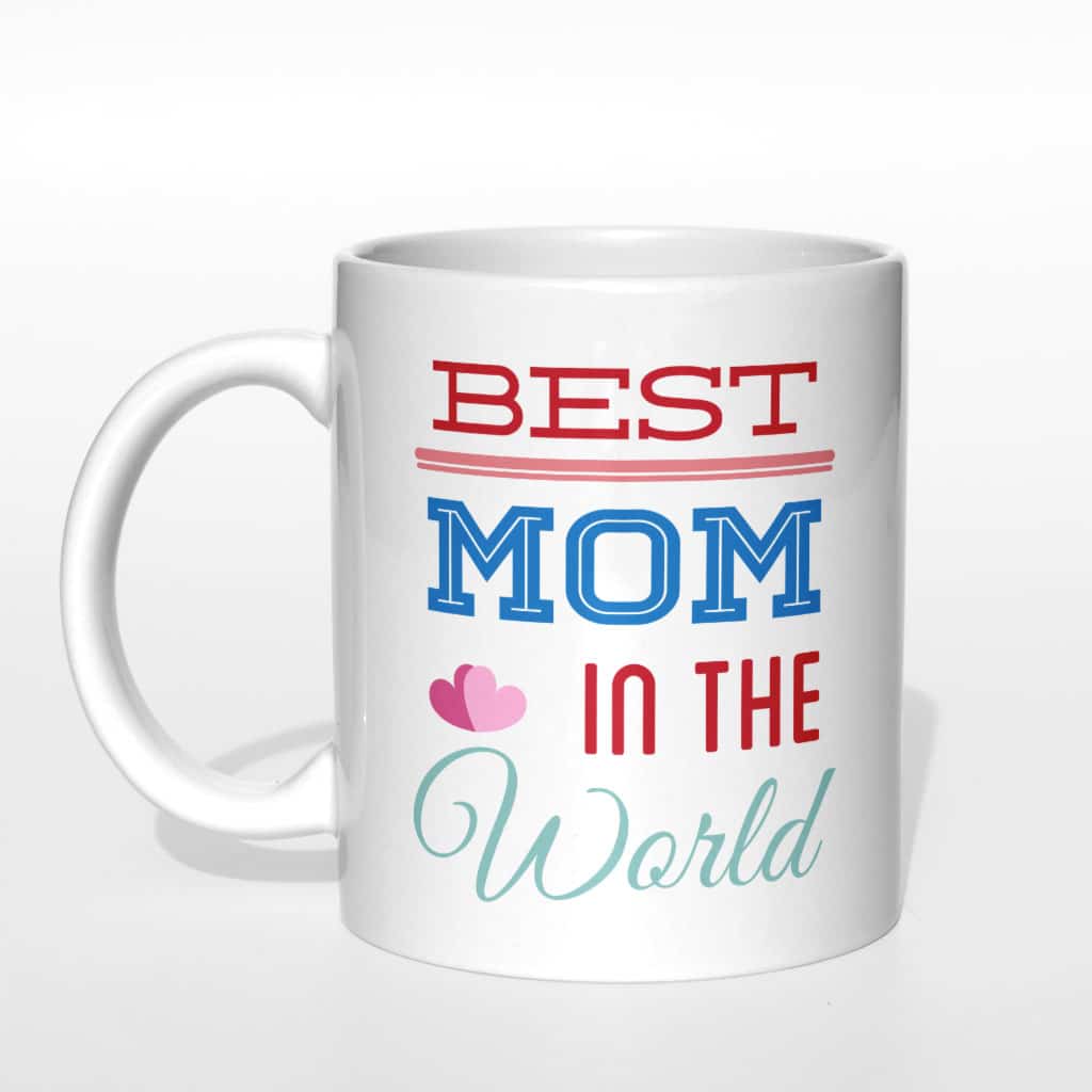 Best Mom in the world kubek - zdjęcie 3