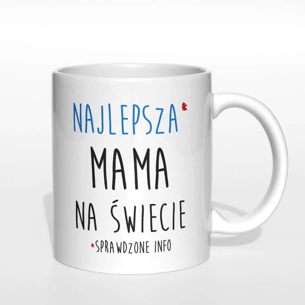 Najlepsza mama na świecie sprawdzone info kubek - zdjęcie 4