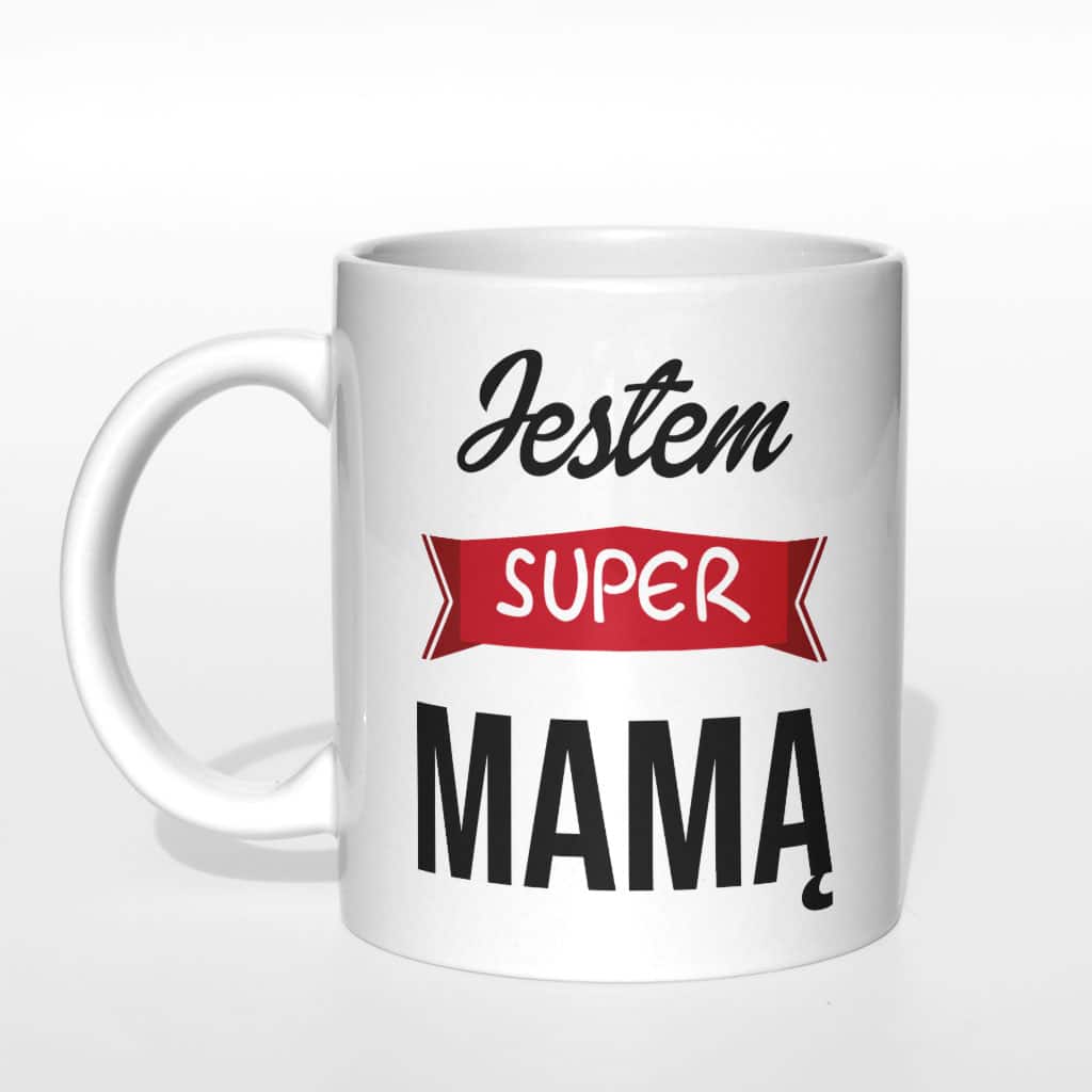 Jestem super mamą kubek - zdjęcie 1