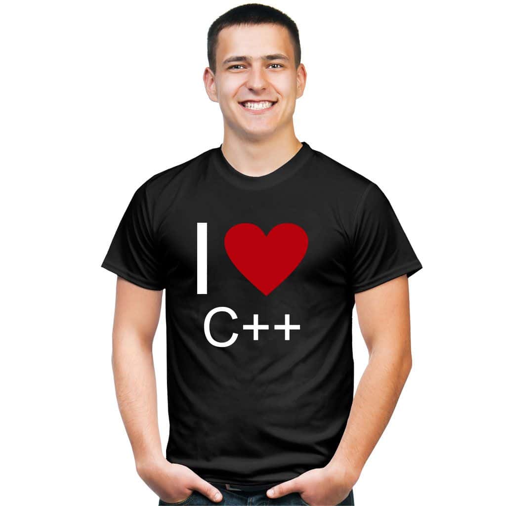 I love C++ koszulka - zdjęcie 1