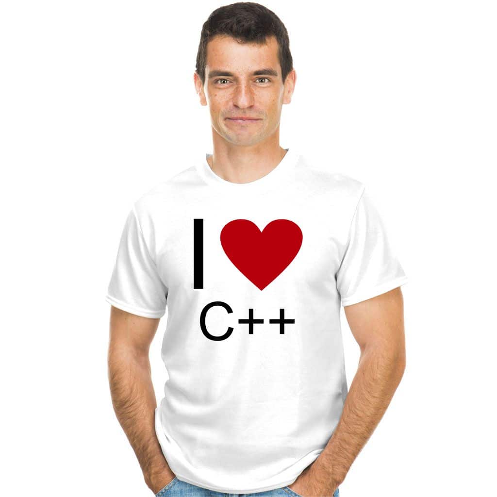 I love C++ koszulka - zdjęcie 2