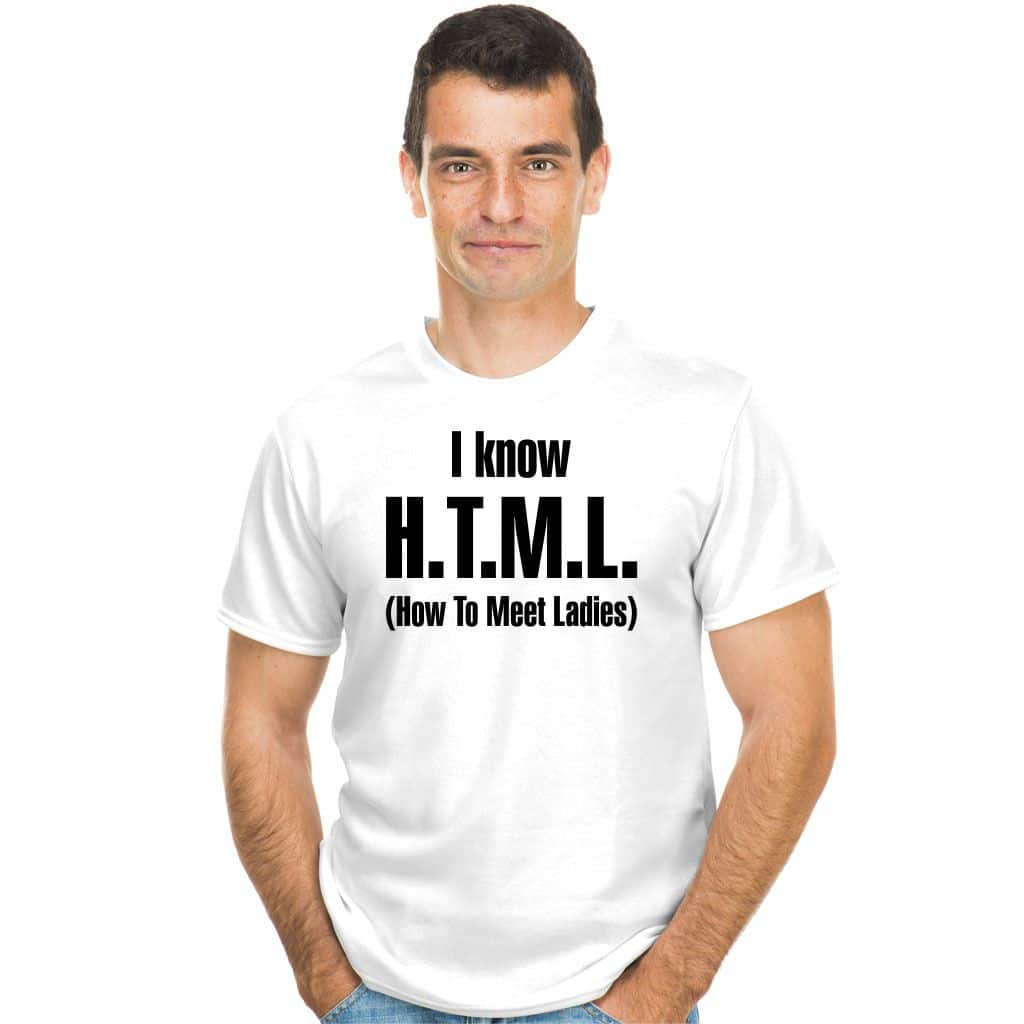 I know HTML koszulka - zdjęcie 2