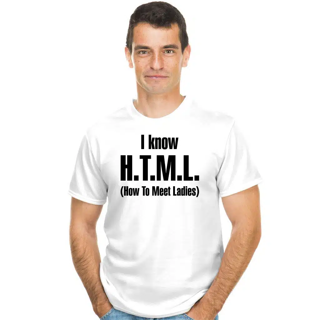 I know HTML koszulka - zdjęcie 2