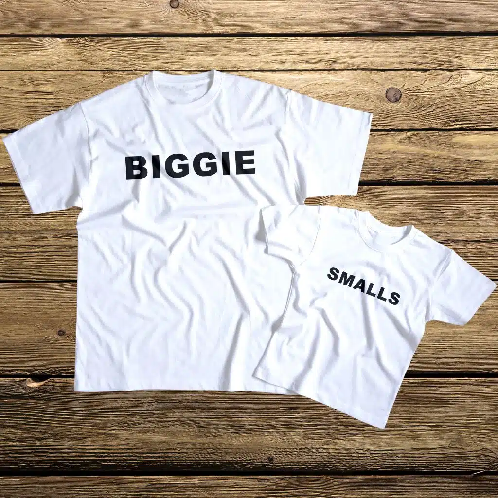 Biggie smalls koszulki dla taty i syna - zdjęcie 2