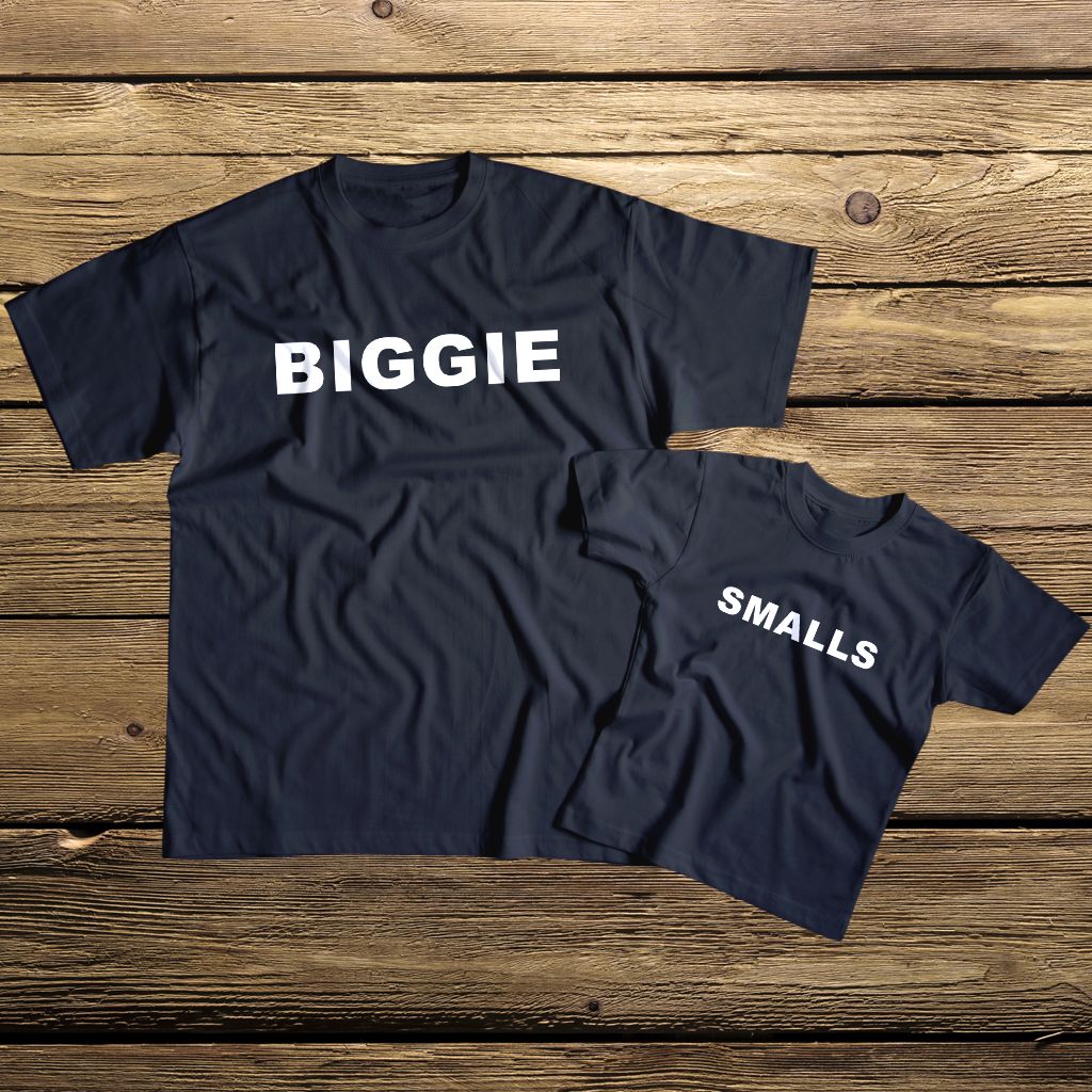 Biggie smalls koszulki dla taty i syna - zdjęcie 1