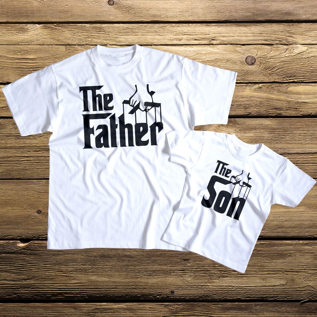 The Father The Son koszulki dla taty i syna - zdjęcie 2