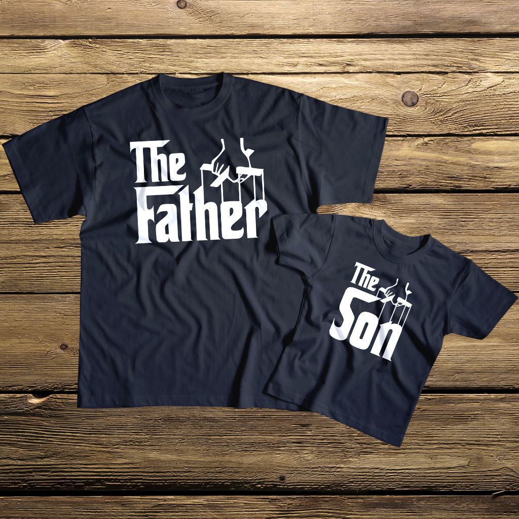 The Father The Son koszulki dla taty i syna - zdjęcie 1