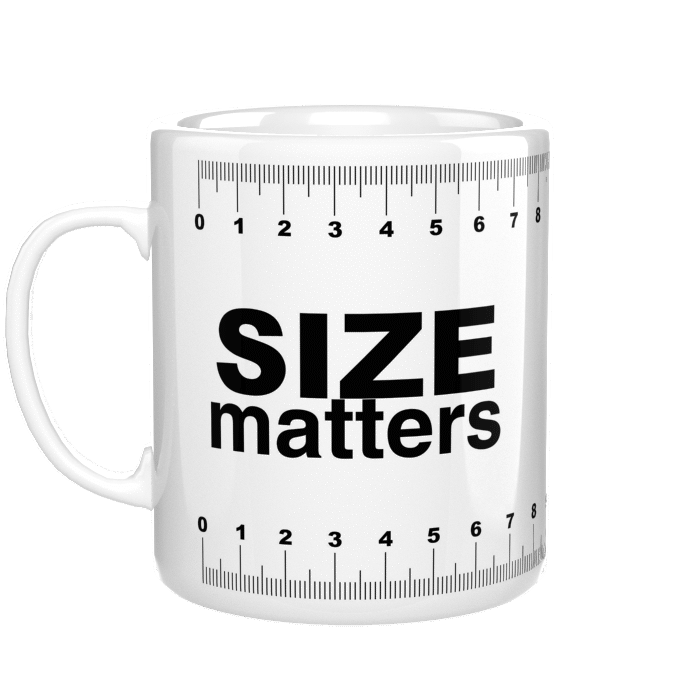 Size Matters kubek - zdjęcie 1