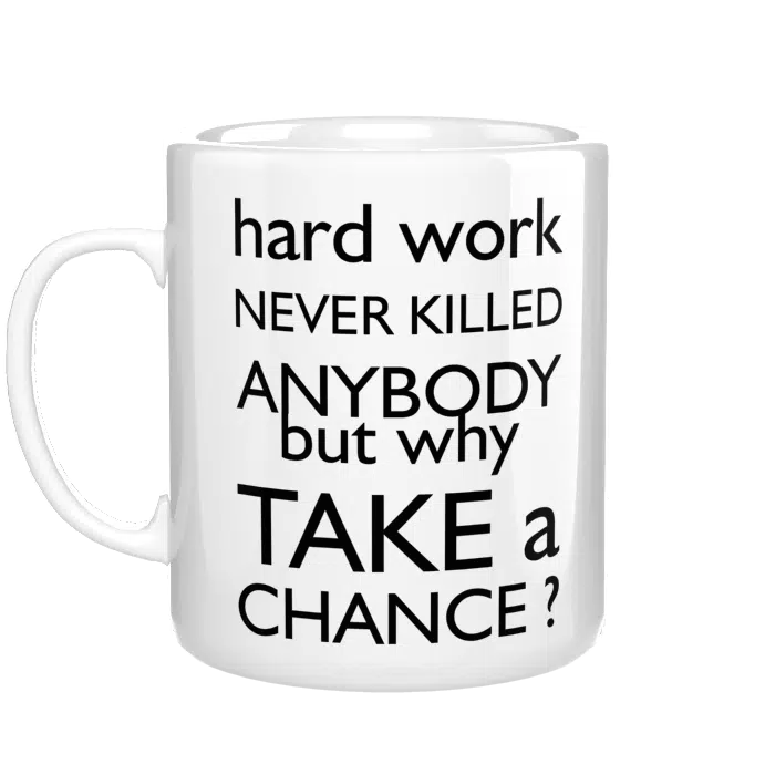 Hard work kubek - zdjęcie 3