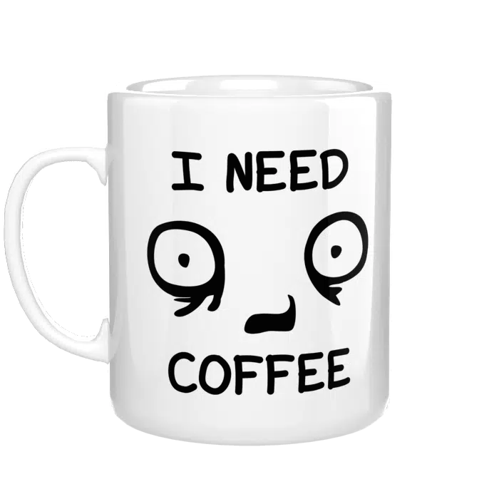 I Need Coffee kubek