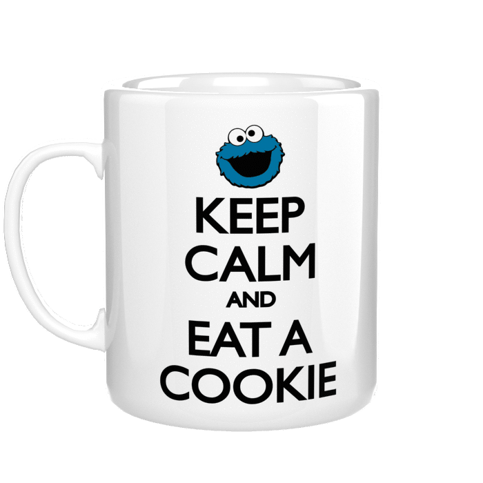 Keep Calm and Eat a Cookie kubek - zdjęcie 1