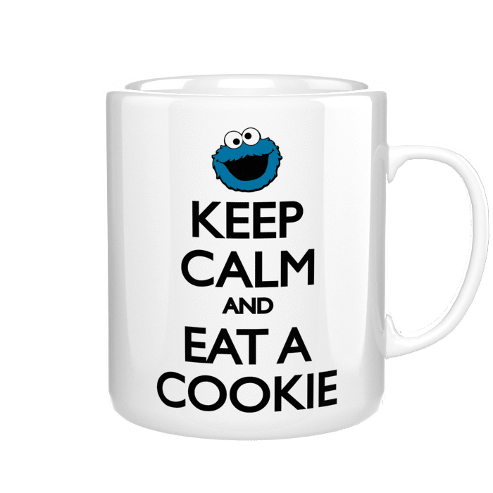 Keep Calm and Eat a Cookie kubek - zdjęcie 3