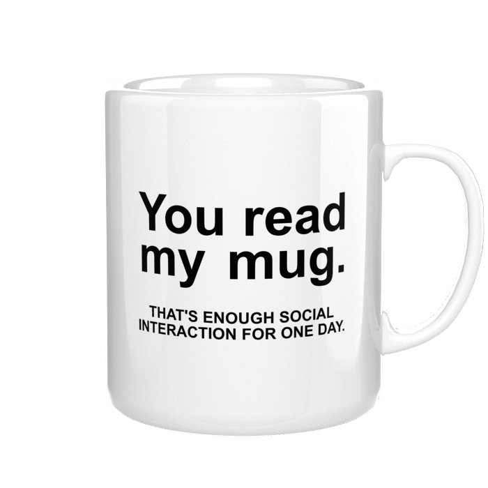 You read my mug. Kubek - zdjęcie 3