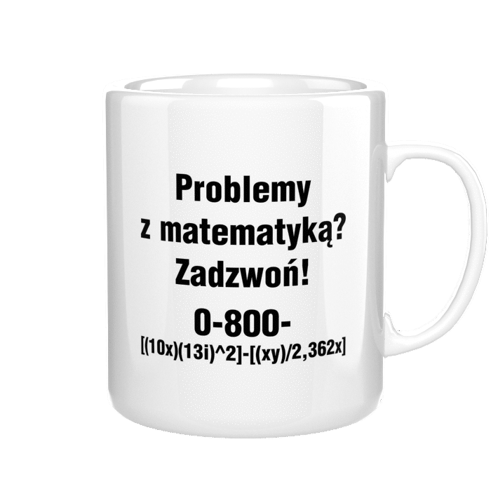 Problemy z matematyką kubek - zdjęcie 3