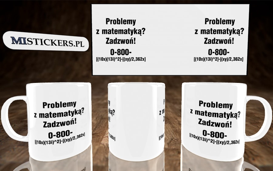 Problemy z matematyką kubek - zdjęcie 4