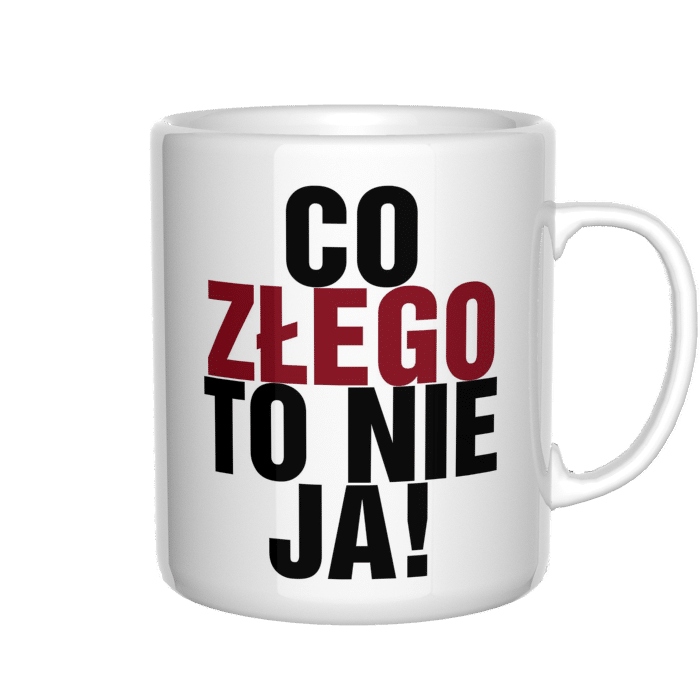 Co złego to nie ja kubek - zdjęcie 3