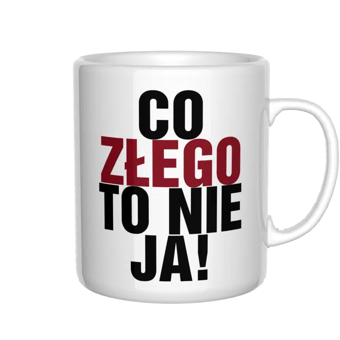 Co złego to nie ja kubek - zdjęcie 3