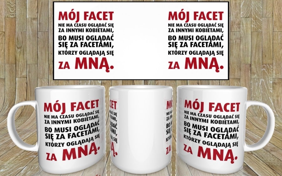 Mój facet nie ma czasu kubek - zdjęcie 4