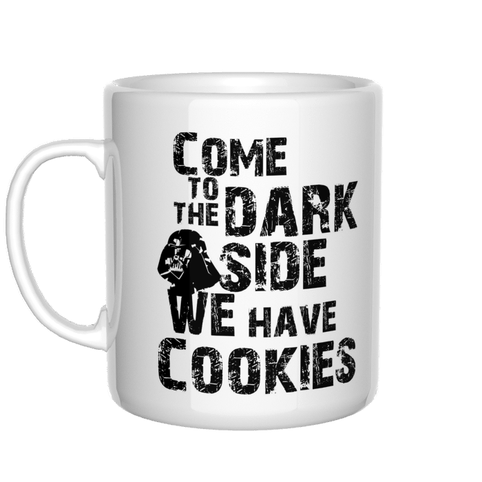 Come to the darkside, we have cookies kubek - zdjęcie 1