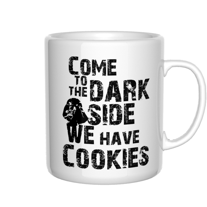 Come to the darkside, we have cookies kubek - zdjęcie 3