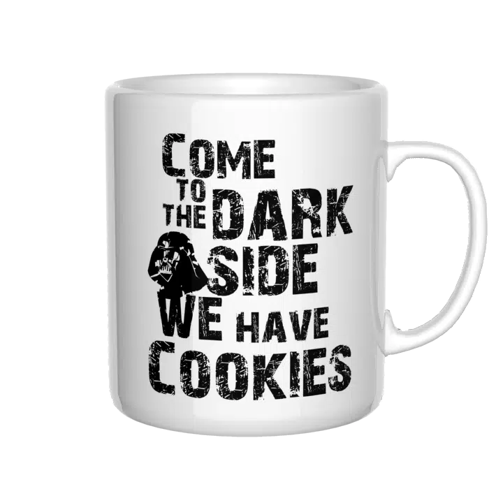 Come to the darkside, we have cookies kubek - zdjęcie 3