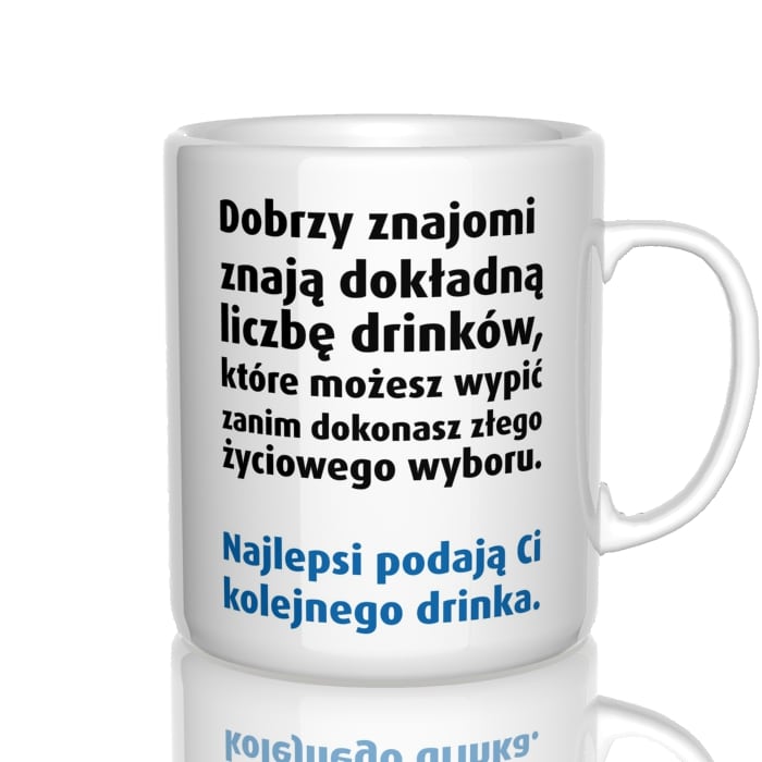 Najlepsi podają Ci kolejnego drinka kubek - zdjęcie 3