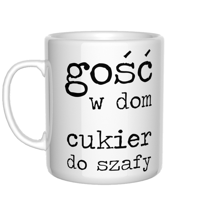 Gość w dom, cukier do szafy kubek - zdjęcie 1