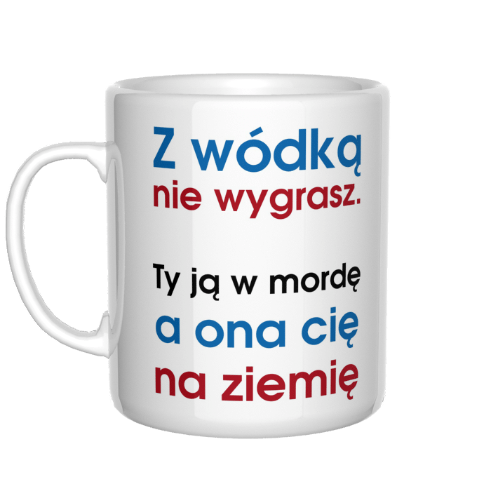 Z wódką nie wygrasz kubek - zdjęcie 1