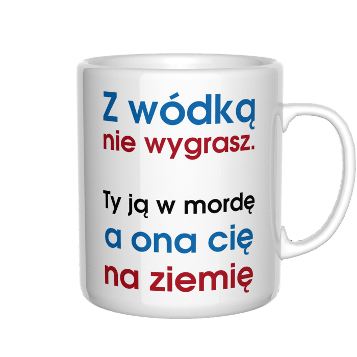 Z wódką nie wygrasz kubek - zdjęcie 3