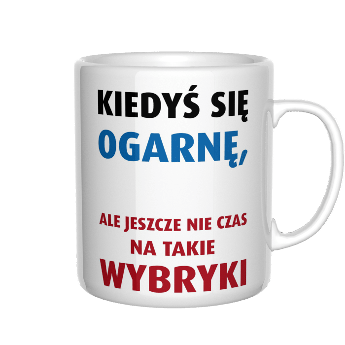 Kiedyś się ogarnę kubek - zdjęcie 4