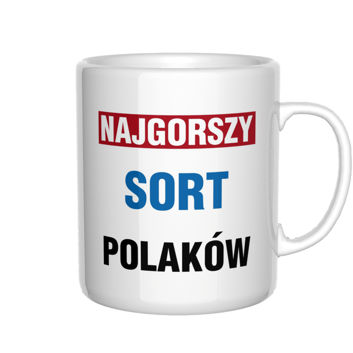 Najgorszy Sort Polaków kubek - zdjęcie 3