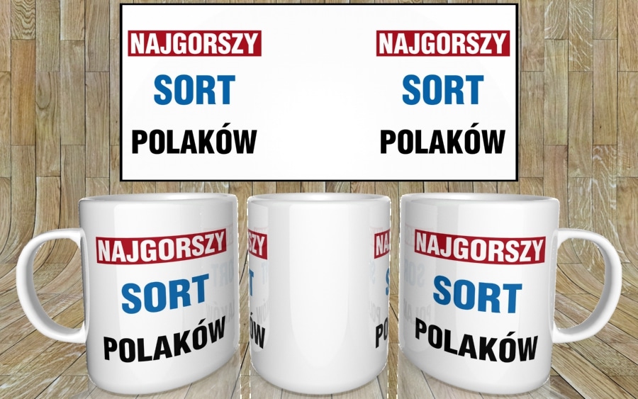 Najgorszy Sort Polaków kubek - zdjęcie 4