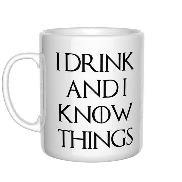 I drink and I know things kubek - zdjęcie 2