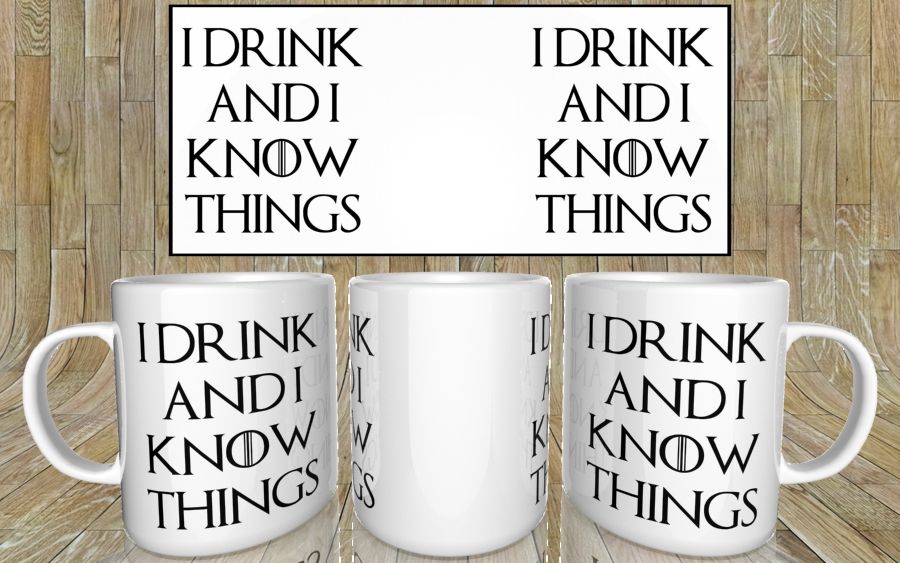 I drink and I know things kubek - zdjęcie 5