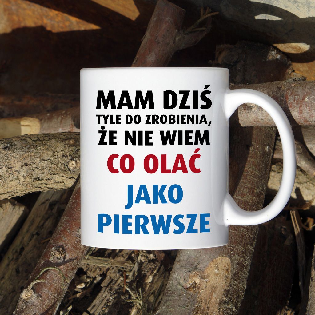 Mam dziś tyle do zrobienia kubek - zdjęcie 1