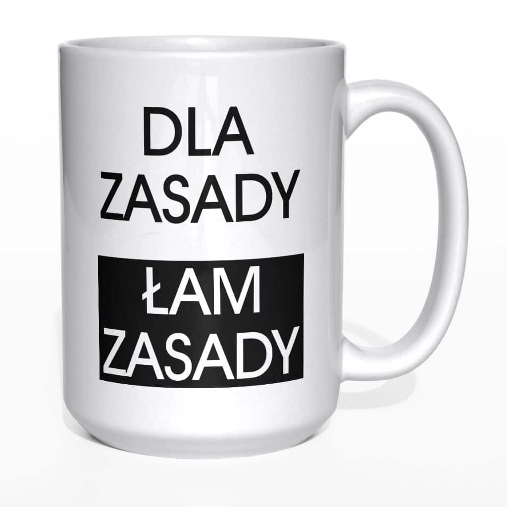 Dla zasady łam zasady kubek - zdjęcie 2