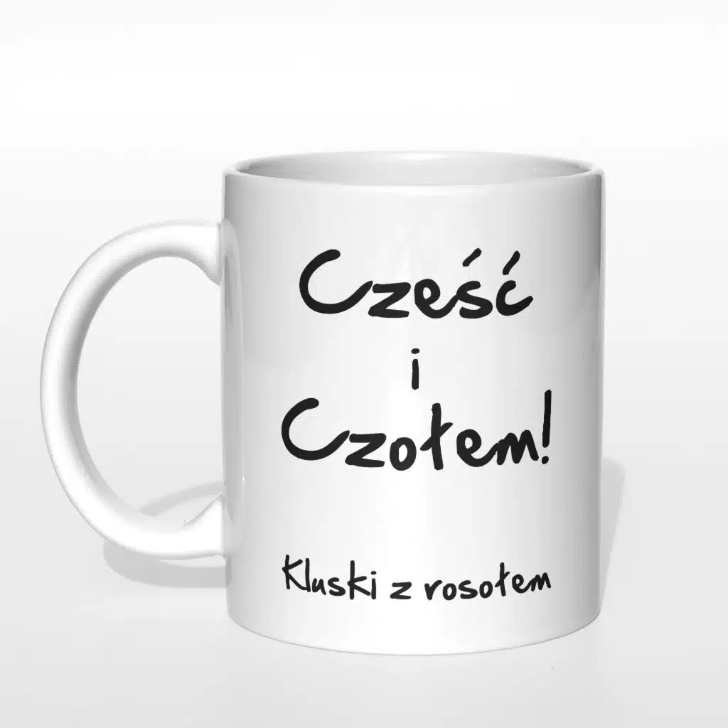 Cześć i czołem kluski z rosołem kubek - zdjęcie 3