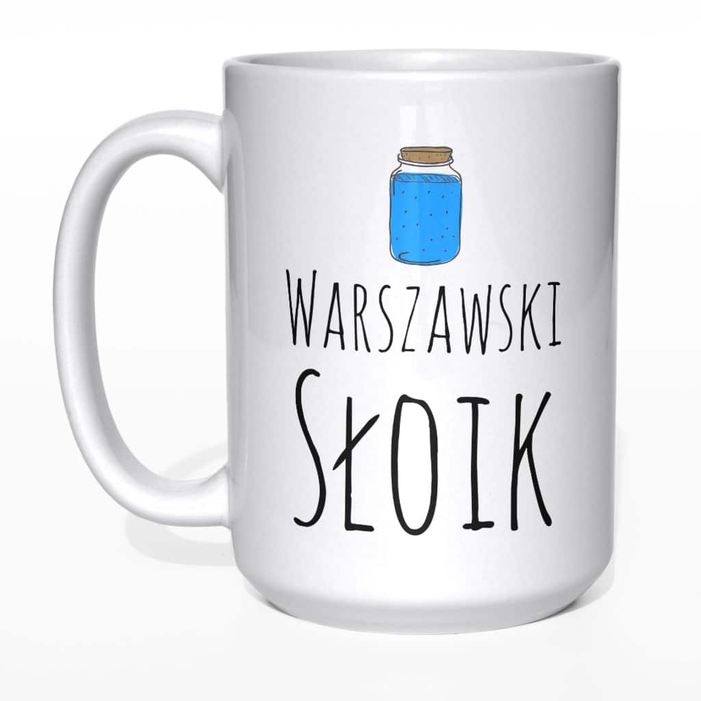 Warszawski słoik kubek - zdjęcie 1