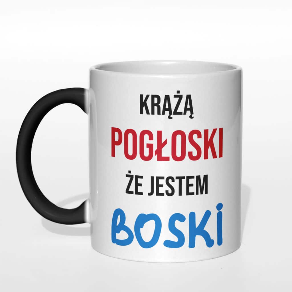 Krążą pogłoski że jestem boski kubek - zdjęcie 1