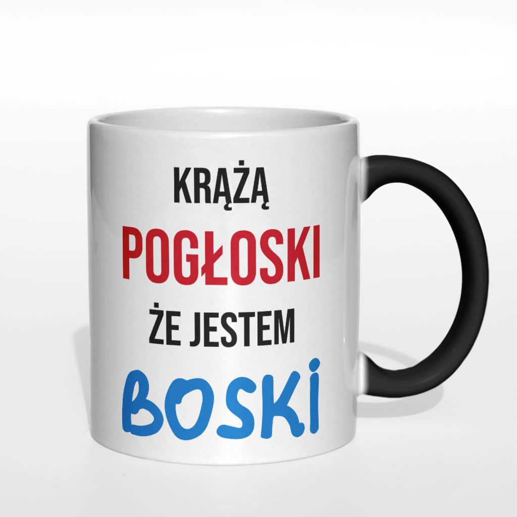 Krążą pogłoski że jestem boski kubek - zdjęcie 2