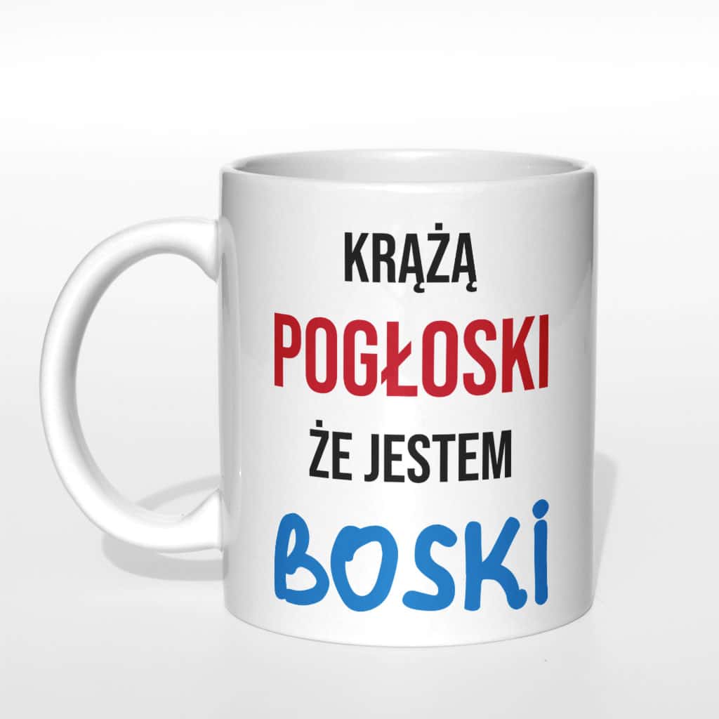 Krążą pogłoski że jestem boski kubek - zdjęcie 3