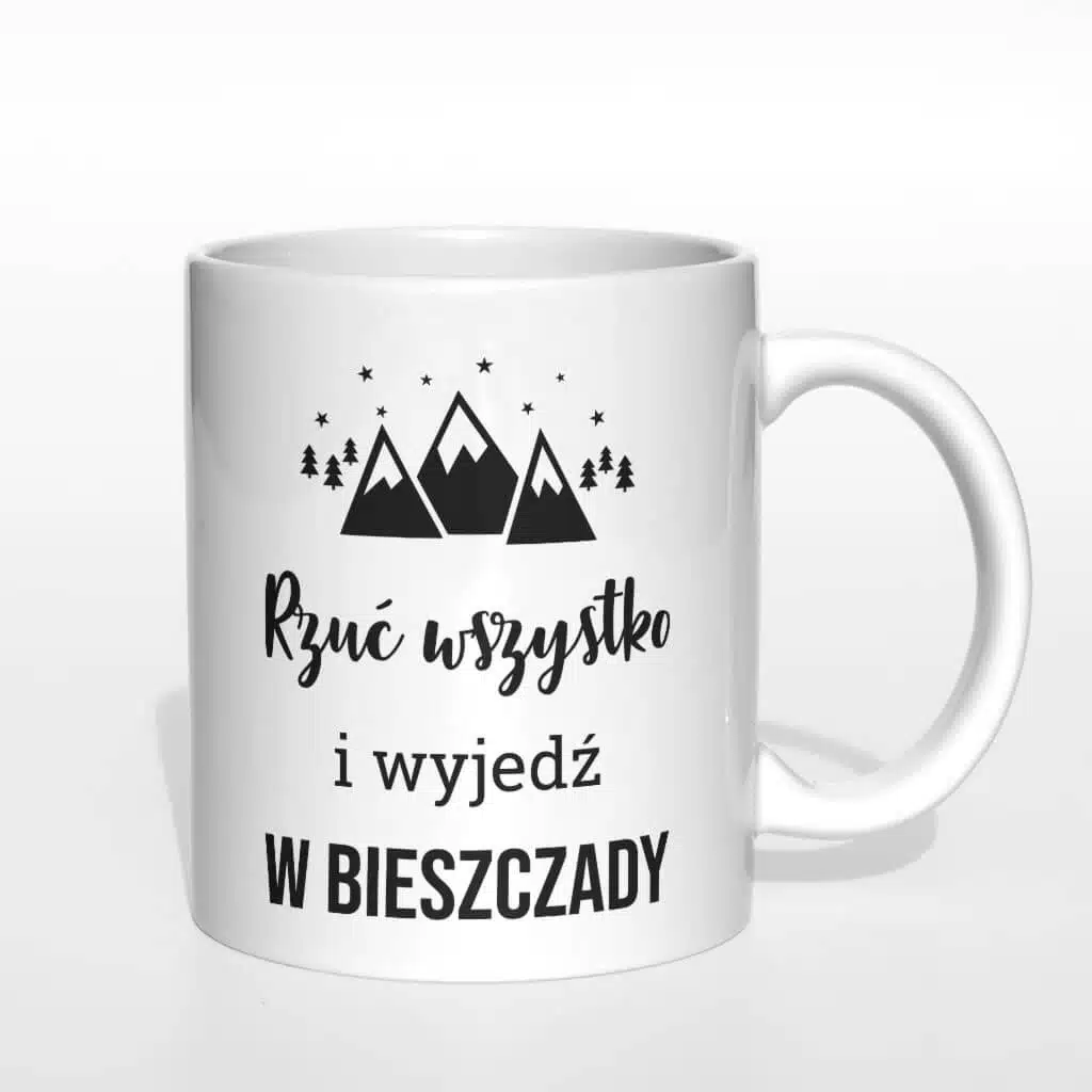 Rzuć wszystko i wyjedź w Bieszczady kubek - zdjęcie 2