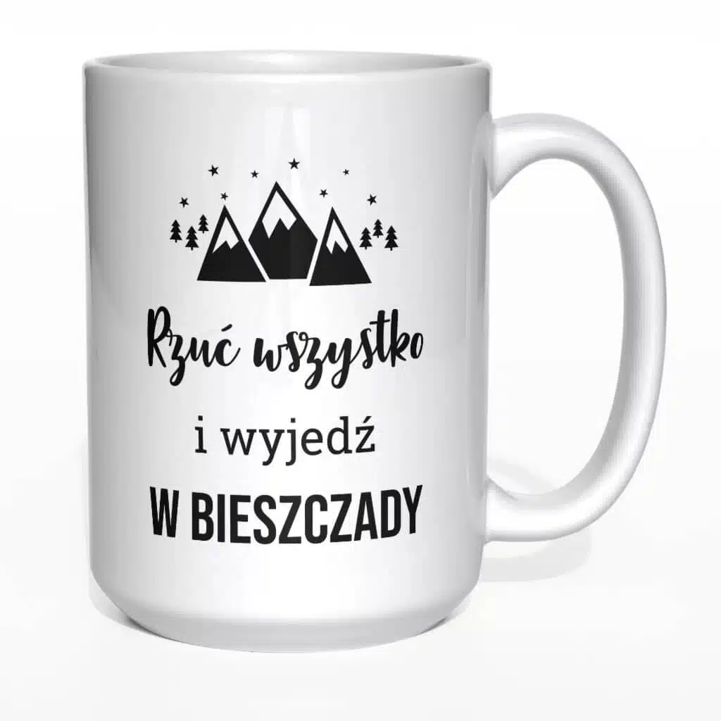 Rzuć wszystko i wyjedź w Bieszczady kubek - zdjęcie 4