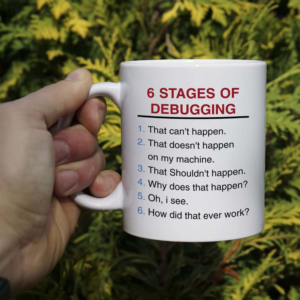 6 stages of debugging kubek - zdjęcie 2