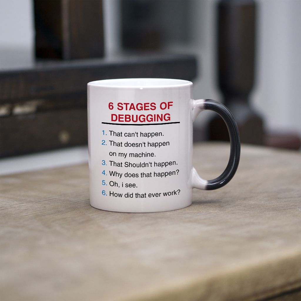 6 stages of debugging kubek - zdjęcie 3