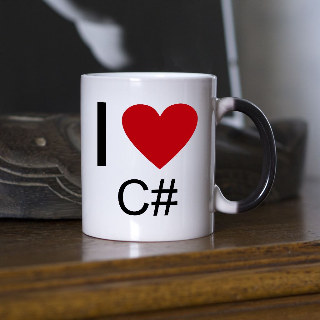 I love C# kubek - zdjęcie 3